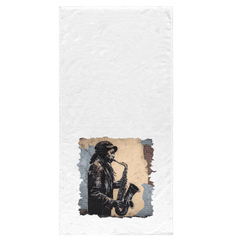 Saxophone Swagger Bath Towel - Beyond T-shirts