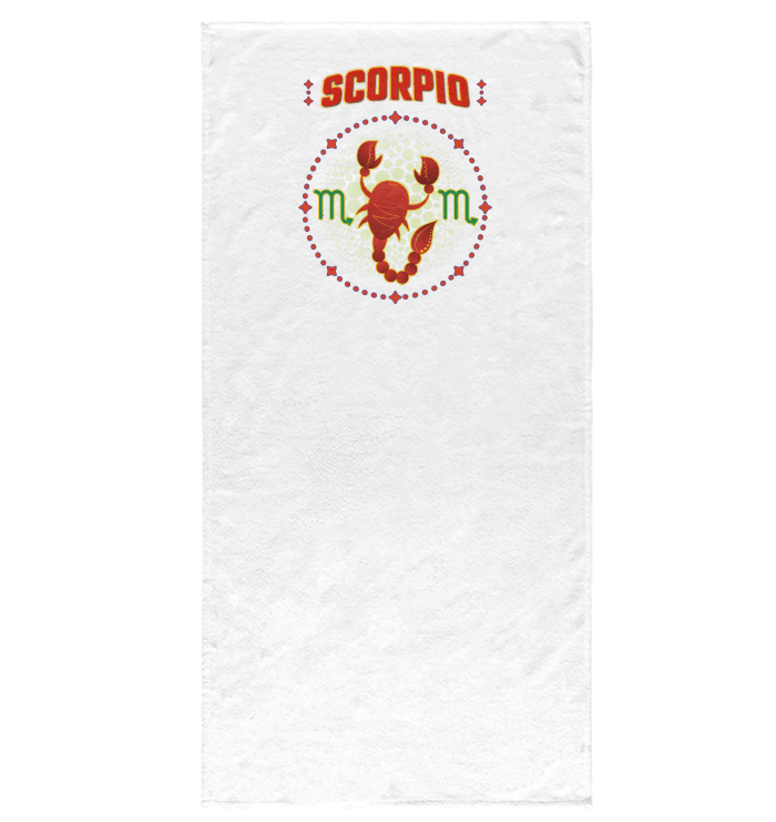 Scorpio Bath Towel | Zodiac Series 1 - Beyond T-shirts