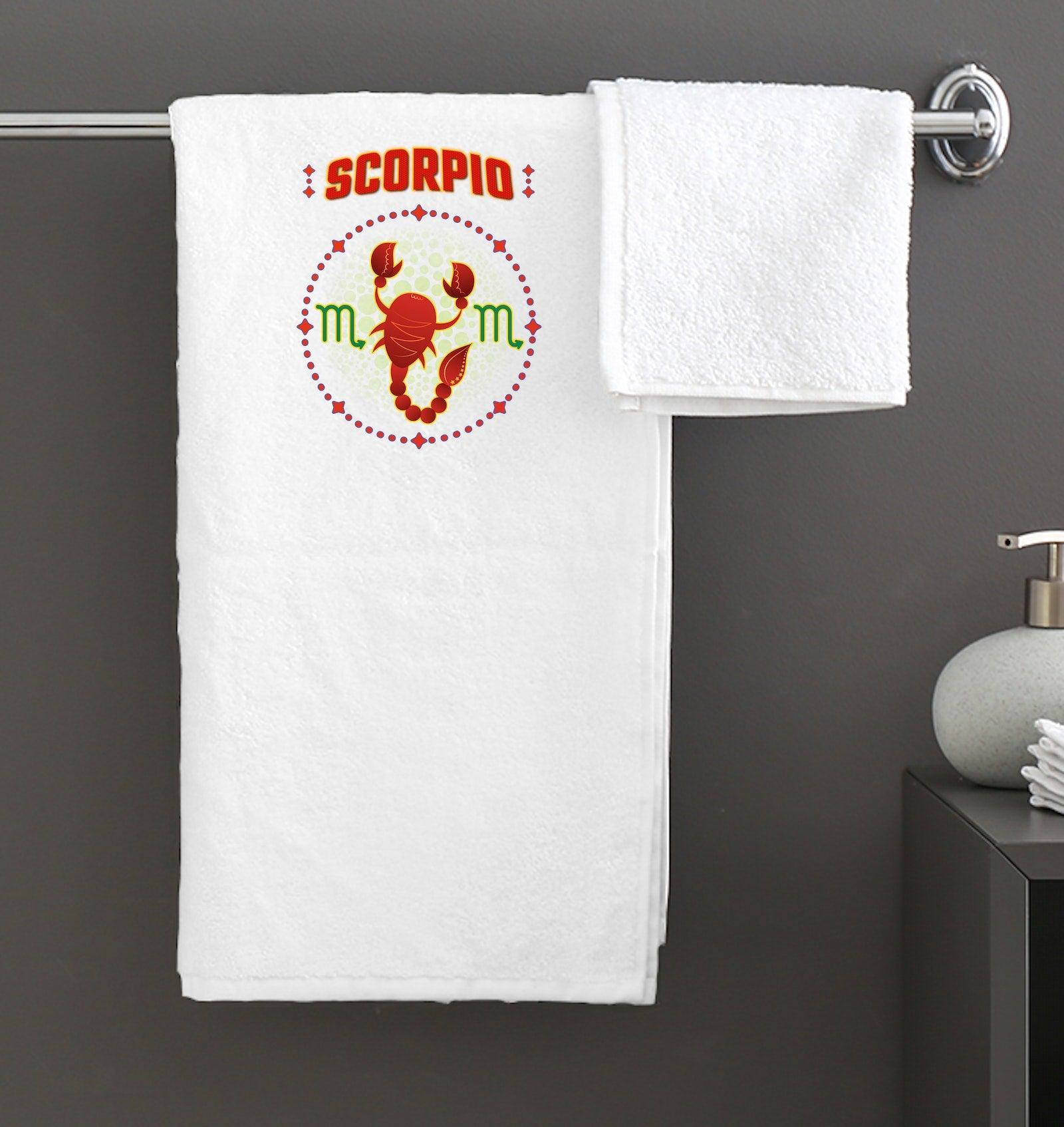 Scorpio Bath Towel | Zodiac Series 1 - Beyond T-shirts