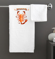 Scorpio Bath Towel | Zodiac Series 2 - Beyond T-shirts