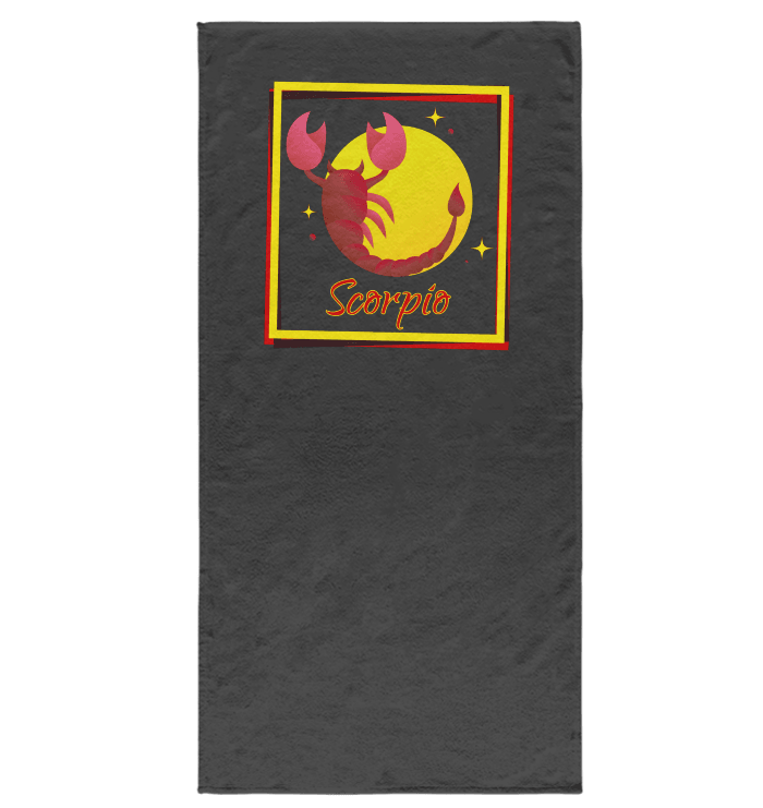 Scorpio Bath Towel | Zodiac Series 3 - Beyond T-shirts