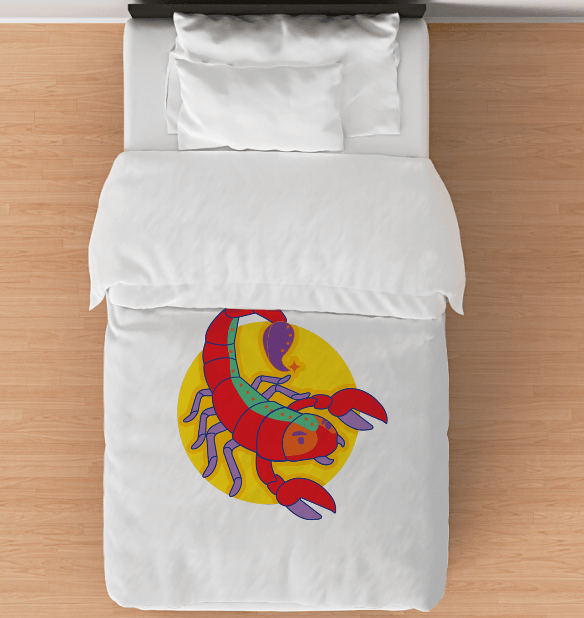 Scorpio Comforter Twin | Zodiac Series 5 - Beyond T-shirts