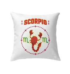 Scorpio Indoor Pillow | Zodiac Series 1 - Beyond T-shirts
