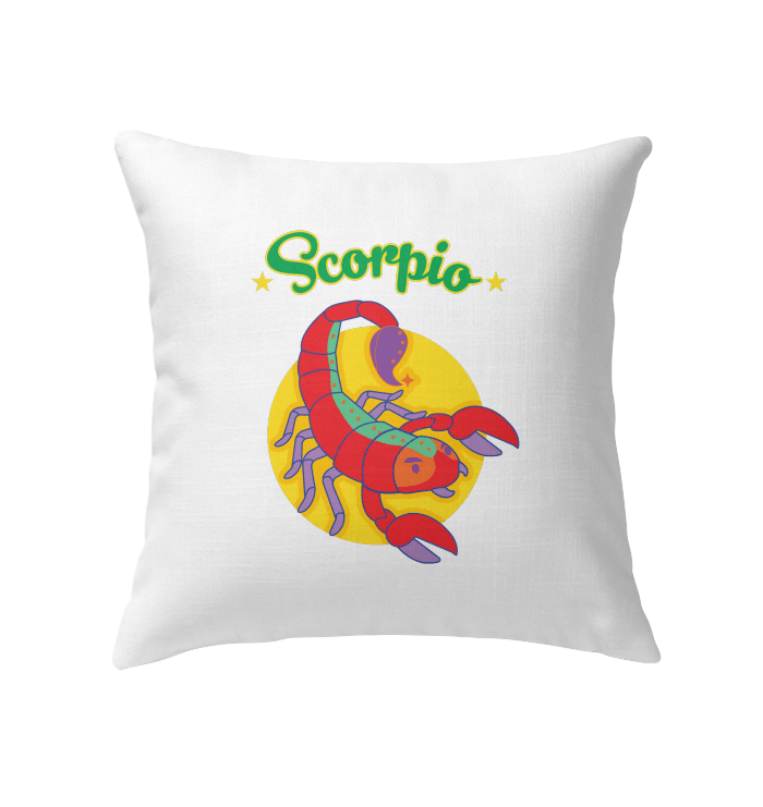 Scorpio Indoor Pillow | Zodiac Series 5 - Beyond T-shirts