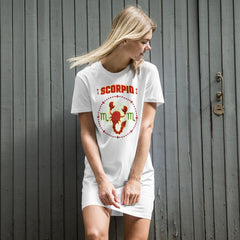 Scorpio Organic Cotton T-Shirt Dress | Zodiac Series 1 - Beyond T-shirts