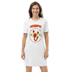 Scorpio Organic Cotton T-Shirt Dress | Zodiac Series 1 - Beyond T-shirts