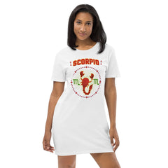 Scorpio Organic Cotton T-Shirt Dress | Zodiac Series 1 - Beyond T-shirts