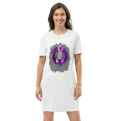 Scorpio Organic Cotton T-shirt Dress | Zodiac Series 11 - Beyond T-shirts
