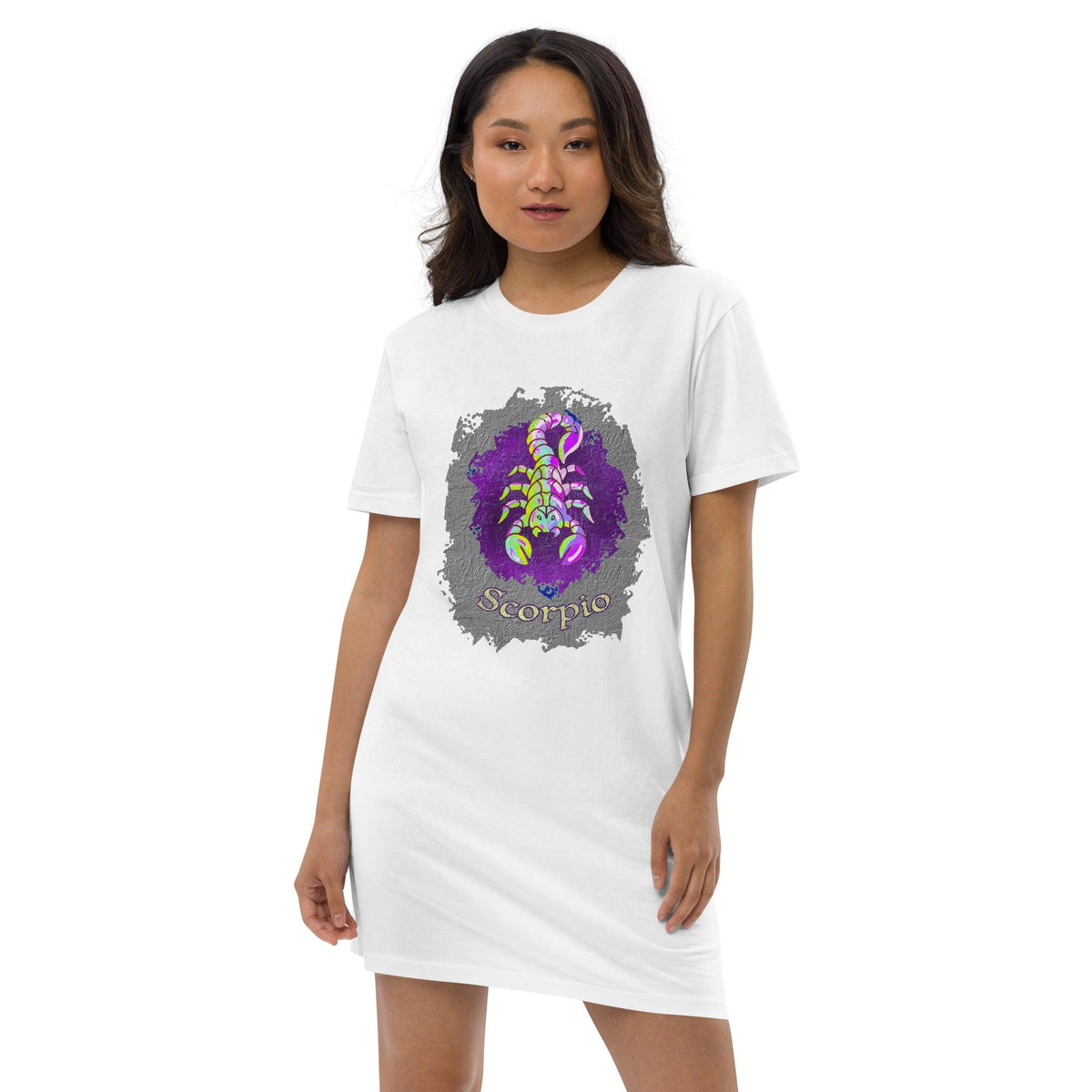 Scorpio Organic Cotton T-shirt Dress | Zodiac Series 11 - Beyond T-shirts