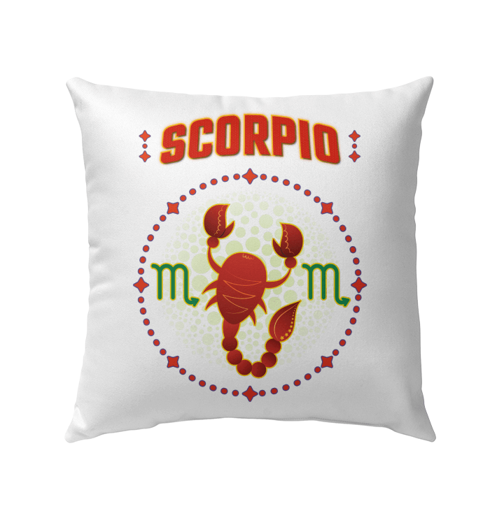 Scorpio Outdoor Pillow | Zodiac Series 1 - Beyond T-shirts