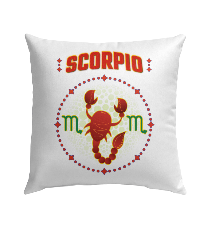 Scorpio Outdoor Pillow | Zodiac Series 1 - Beyond T-shirts