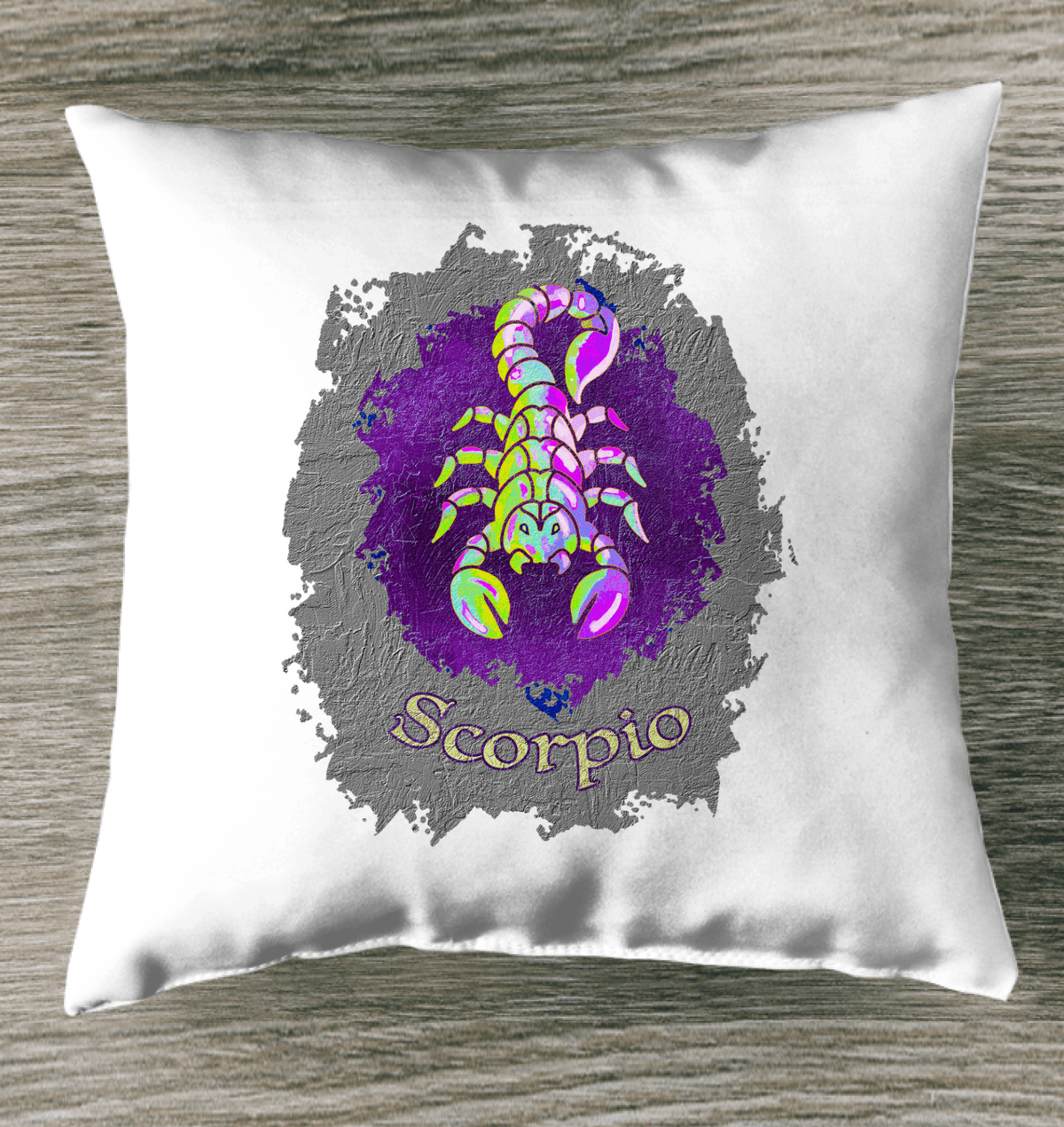 Scorpio Outdoor Pillow | Zodiac Series 11 - Beyond T-shirts