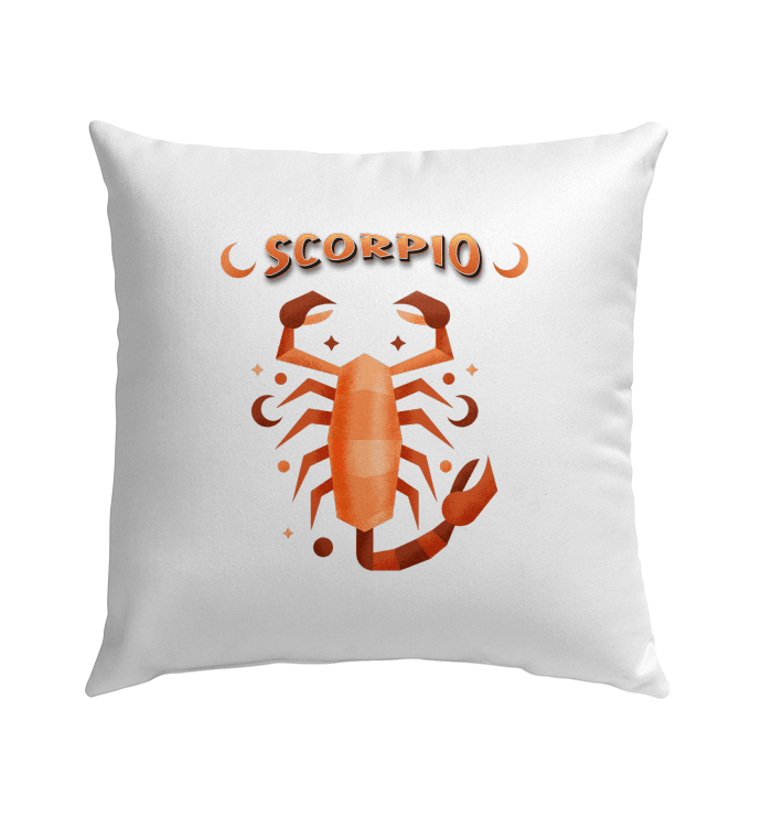 Scorpio Outdoor Pillow | Zodiac Series 2 - Beyond T-shirts