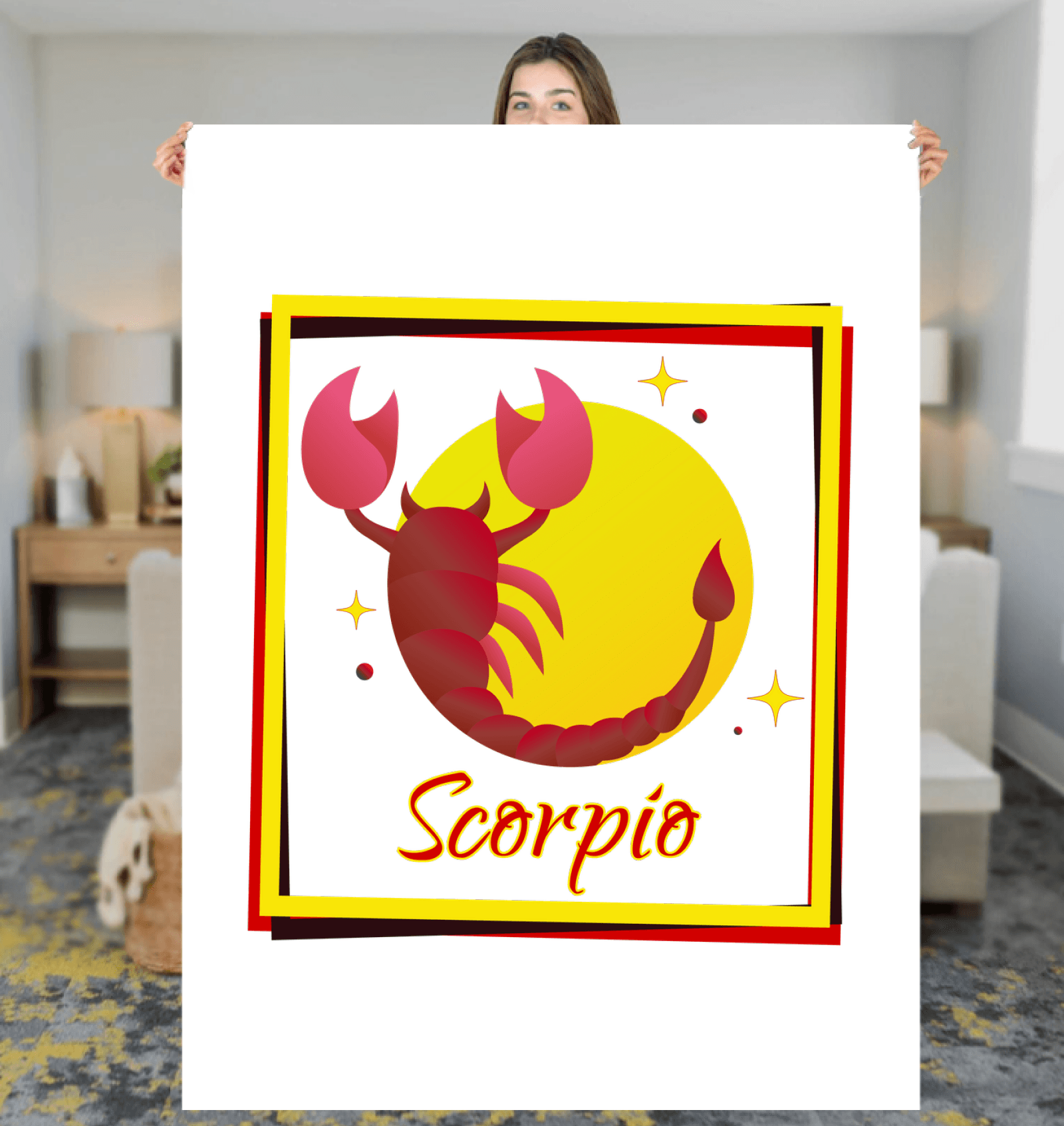 Scorpio Sherpa Blanket | Zodiac Series 3 - Beyond T-shirts