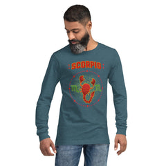 Scorpio Unisex Long Sleeve Tee | Zodiac Series 1 - Beyond T-shirts