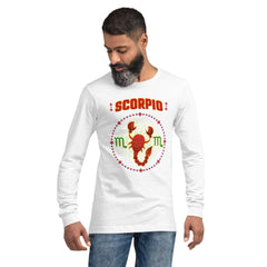 Scorpio Unisex Long Sleeve Tee | Zodiac Series 1 - Beyond T-shirts