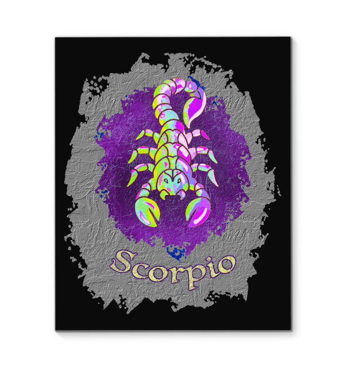 Scorpio Wrapped Canvas | Zodiac series 11 - Beyond T-shirts