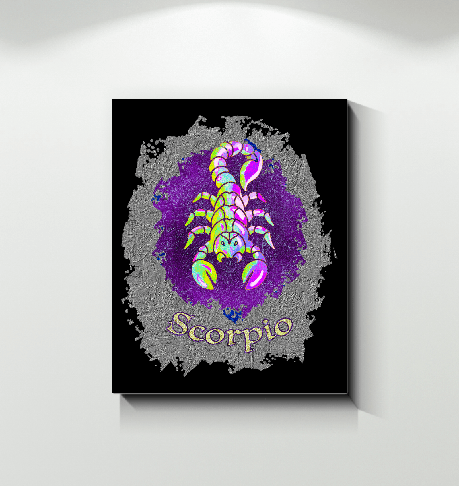 Scorpio Wrapped Canvas | Zodiac series 11 - Beyond T-shirts