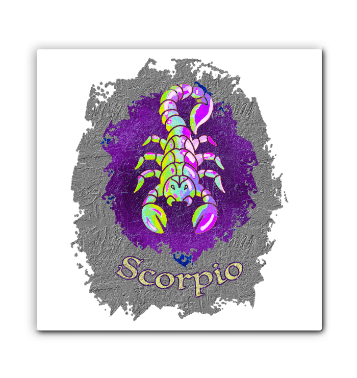 Scorpio Wrapped Canvas | Zodiac series 11 - Beyond T-shirts