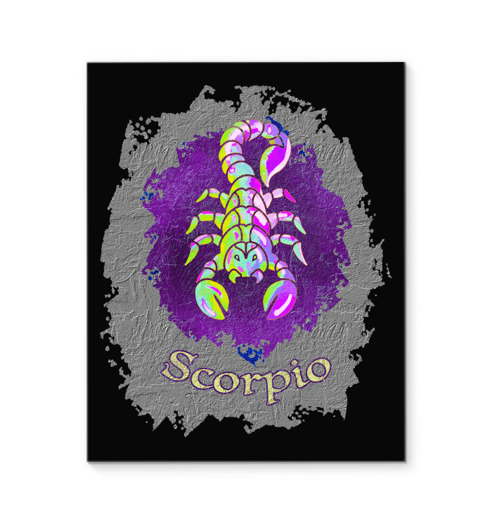 Scorpio Wrapped Canvas | Zodiac series 11 - Beyond T-shirts