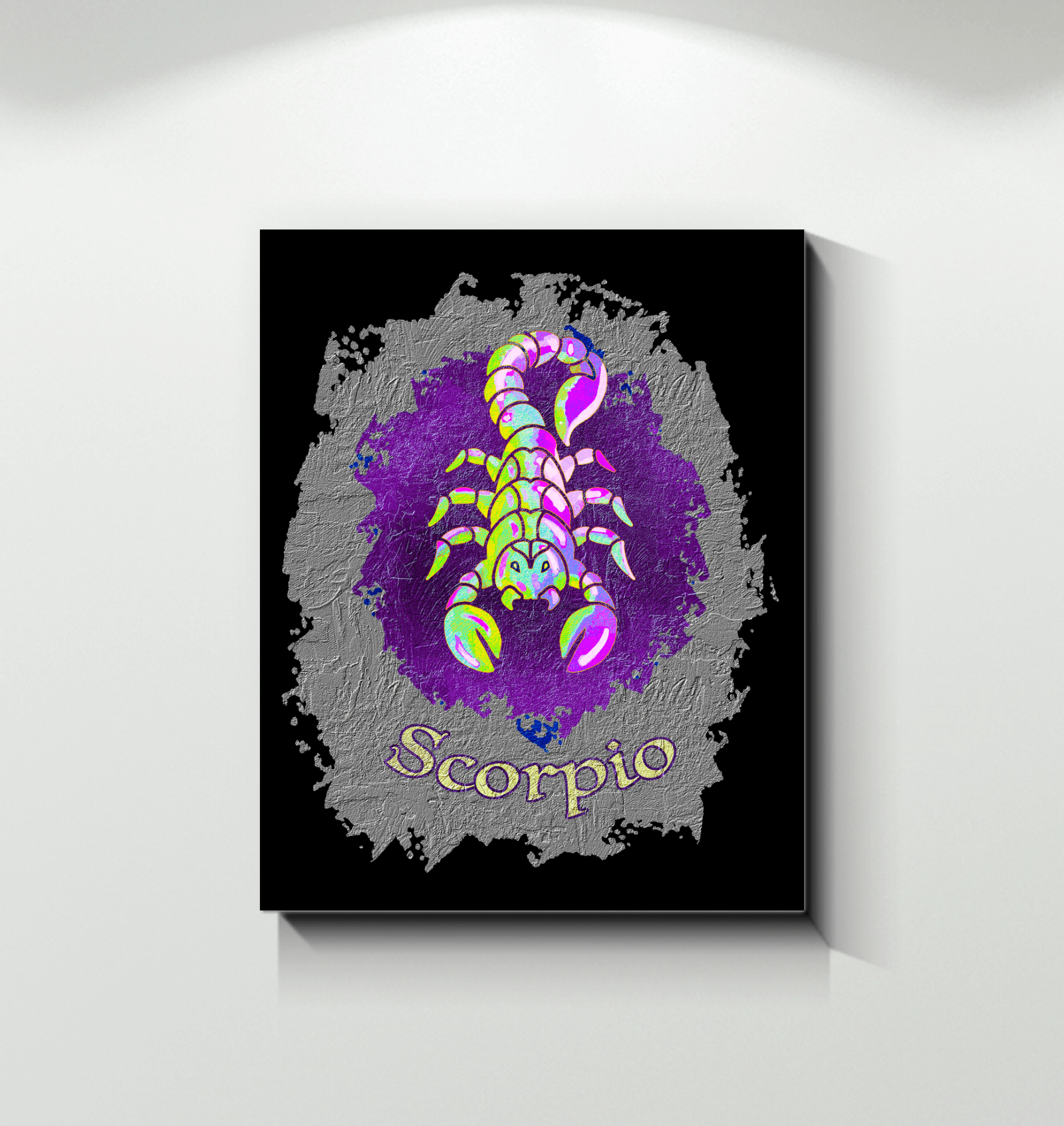 Scorpio Wrapped Canvas | Zodiac series 11 - Beyond T-shirts