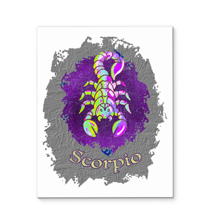 Scorpio Wrapped Canvas | Zodiac series 11 - Beyond T-shirts