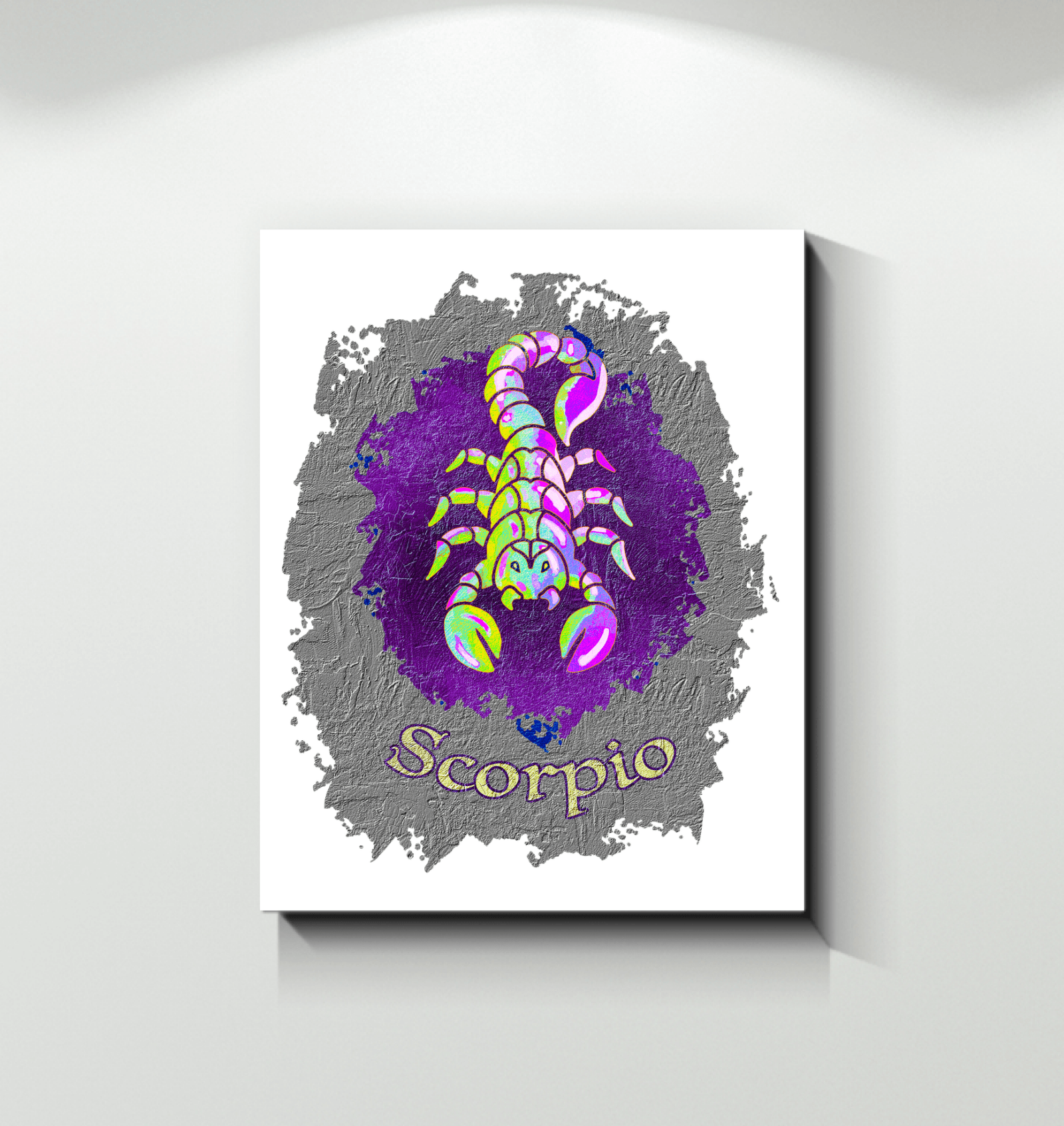 Scorpio Wrapped Canvas | Zodiac series 11 - Beyond T-shirts