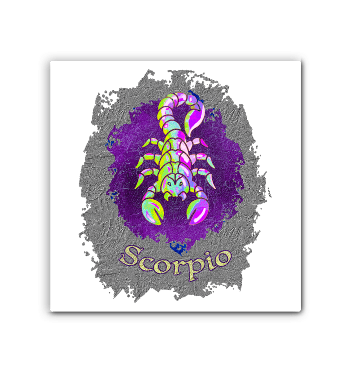 Scorpio Wrapped Canvas | Zodiac series 11 - Beyond T-shirts