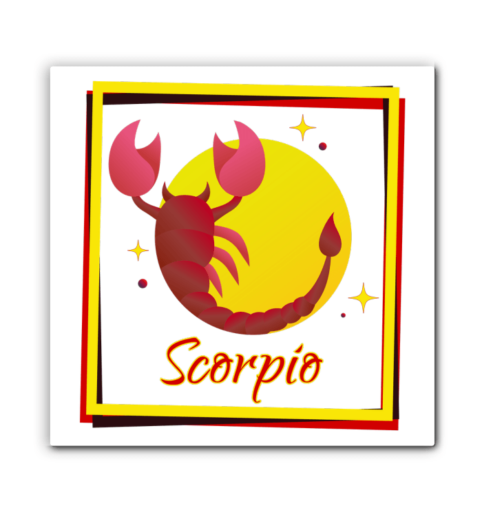 Scorpio Wrapped Canvas | Zodiac series 3 - Beyond T-shirts