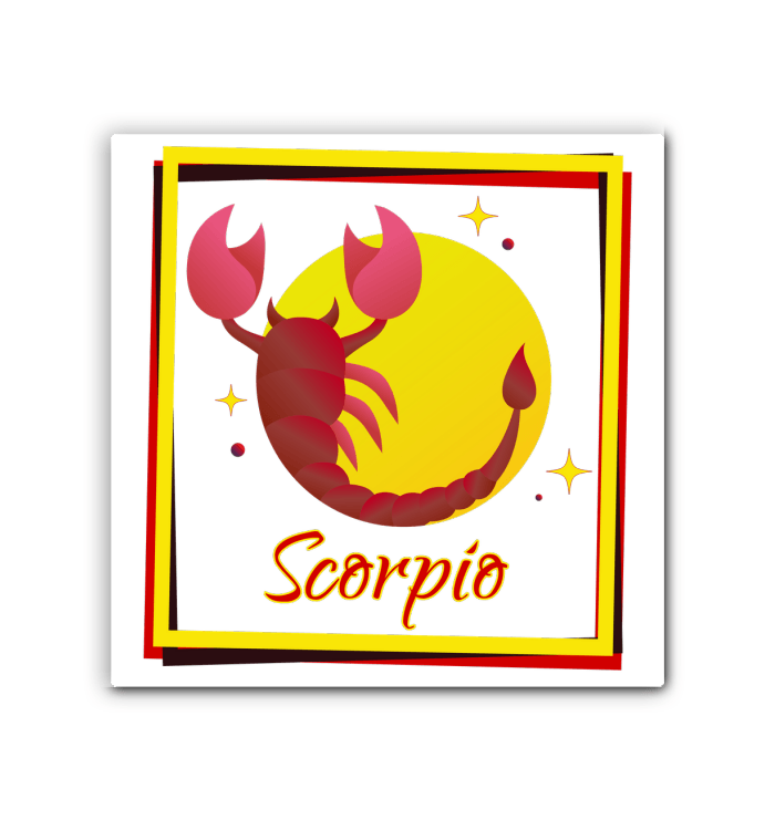 Scorpio Wrapped Canvas | Zodiac series 3 - Beyond T-shirts