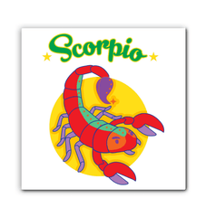 Scorpio Wrapped Canvas | Zodiac series 5 - Beyond T-shirts