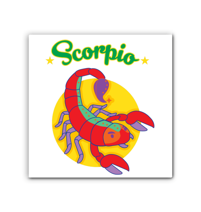 Scorpio Wrapped Canvas | Zodiac series 5 - Beyond T-shirts