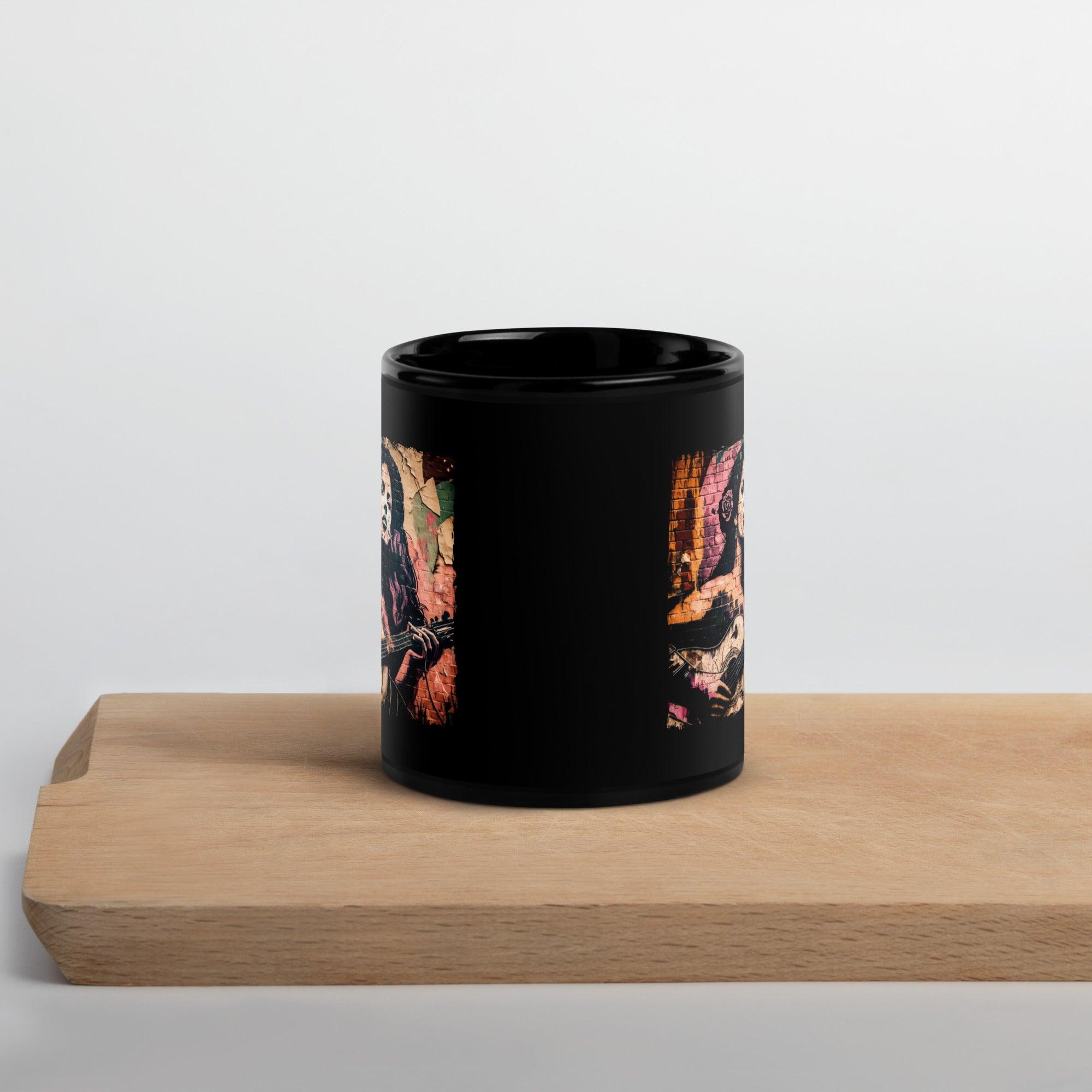 Setting The Mood Right Black Glossy Mug - Beyond T-shirts