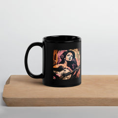 Setting The Mood Right Black Glossy Mug - Beyond T-shirts