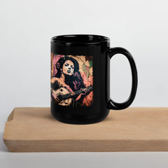 Setting The Mood Right Black Glossy Mug - Beyond T-shirts