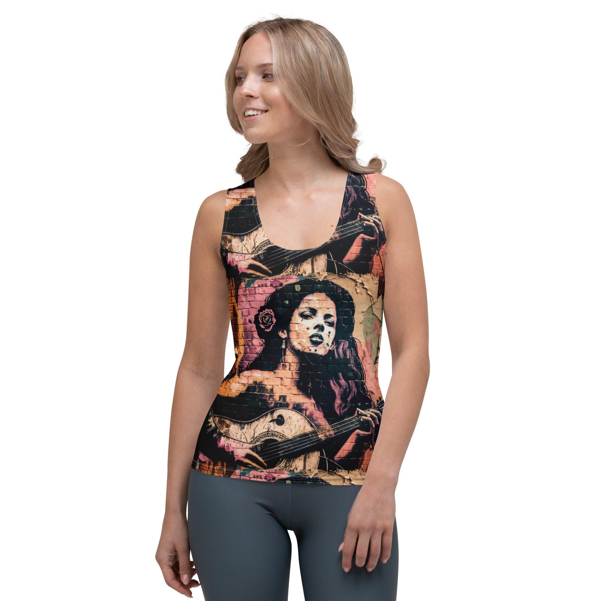 Setting The Mood Right Sublimation Cut & Sew Tank Top - Beyond T-shirts