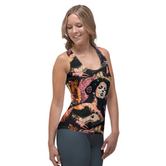Setting The Mood Right Sublimation Cut & Sew Tank Top - Beyond T-shirts