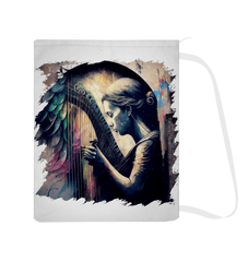 She Can Make That Harp Sing Laundry Bag - Beyond T-shirts