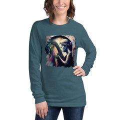 She Can Make That Harp Sing Unisex Long Sleeve Tee - Beyond T-shirts