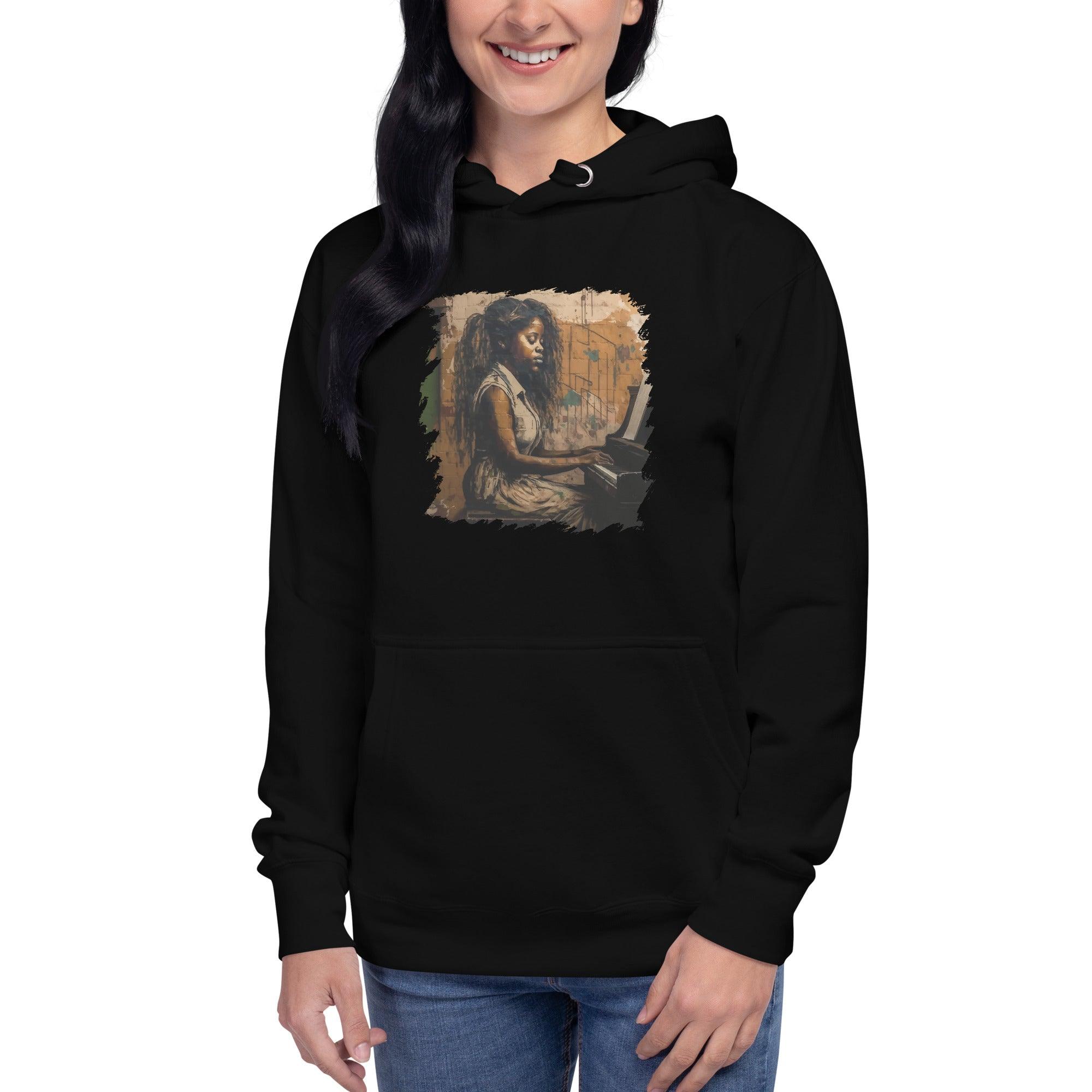 She Makes Keys Sing Unisex Hoodie - Beyond T-shirts