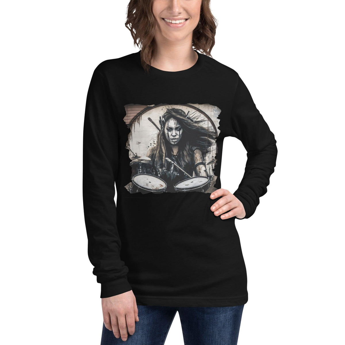 She Owns The Stage Unisex Long Sleeve Tee - Beyond T-shirts