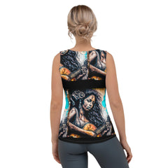 She Plays With Feeling Sublimation Cut & Sew Tank Top - Beyond T-shirts