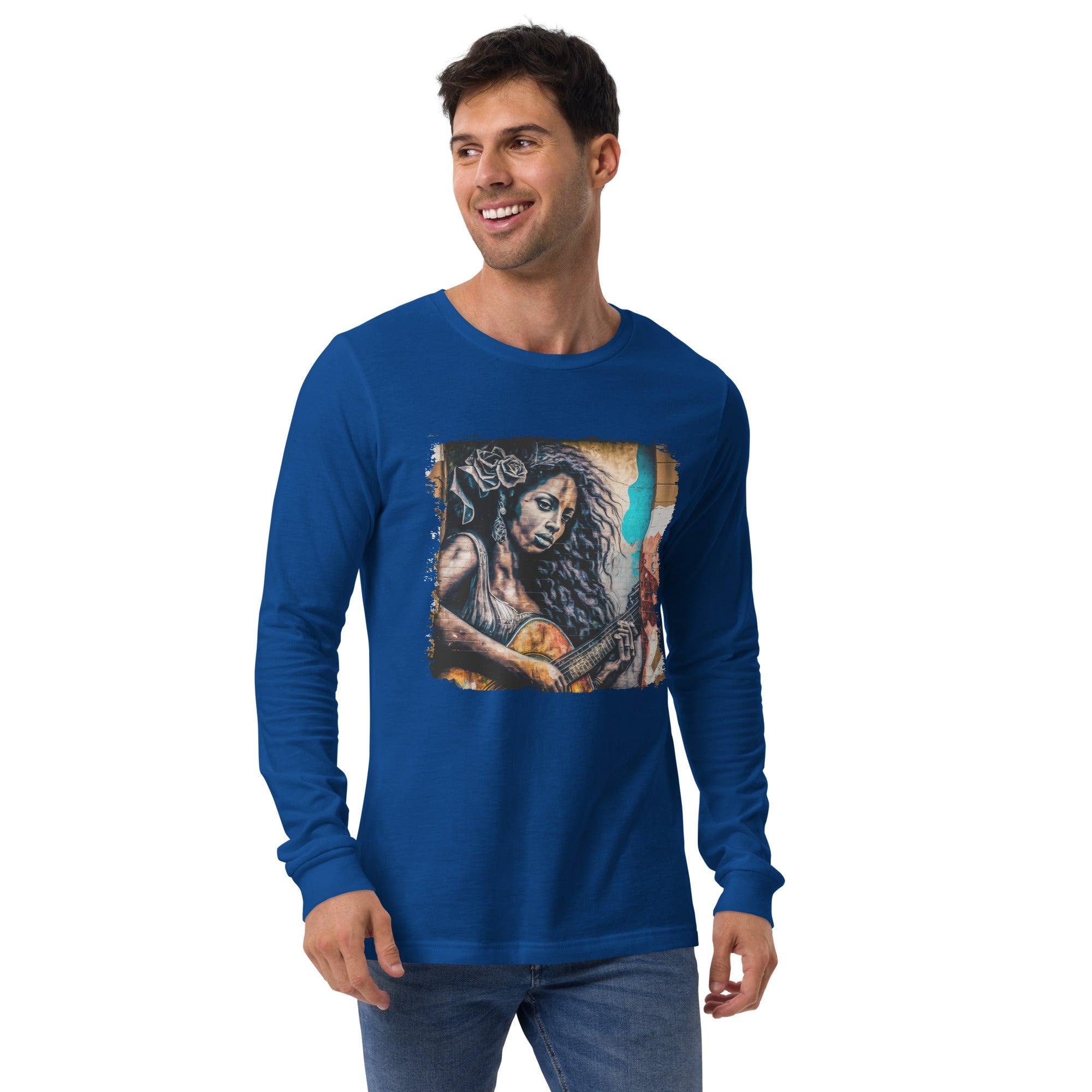 She Plays With Feeling Unisex Long Sleeve Tee - Beyond T-shirts