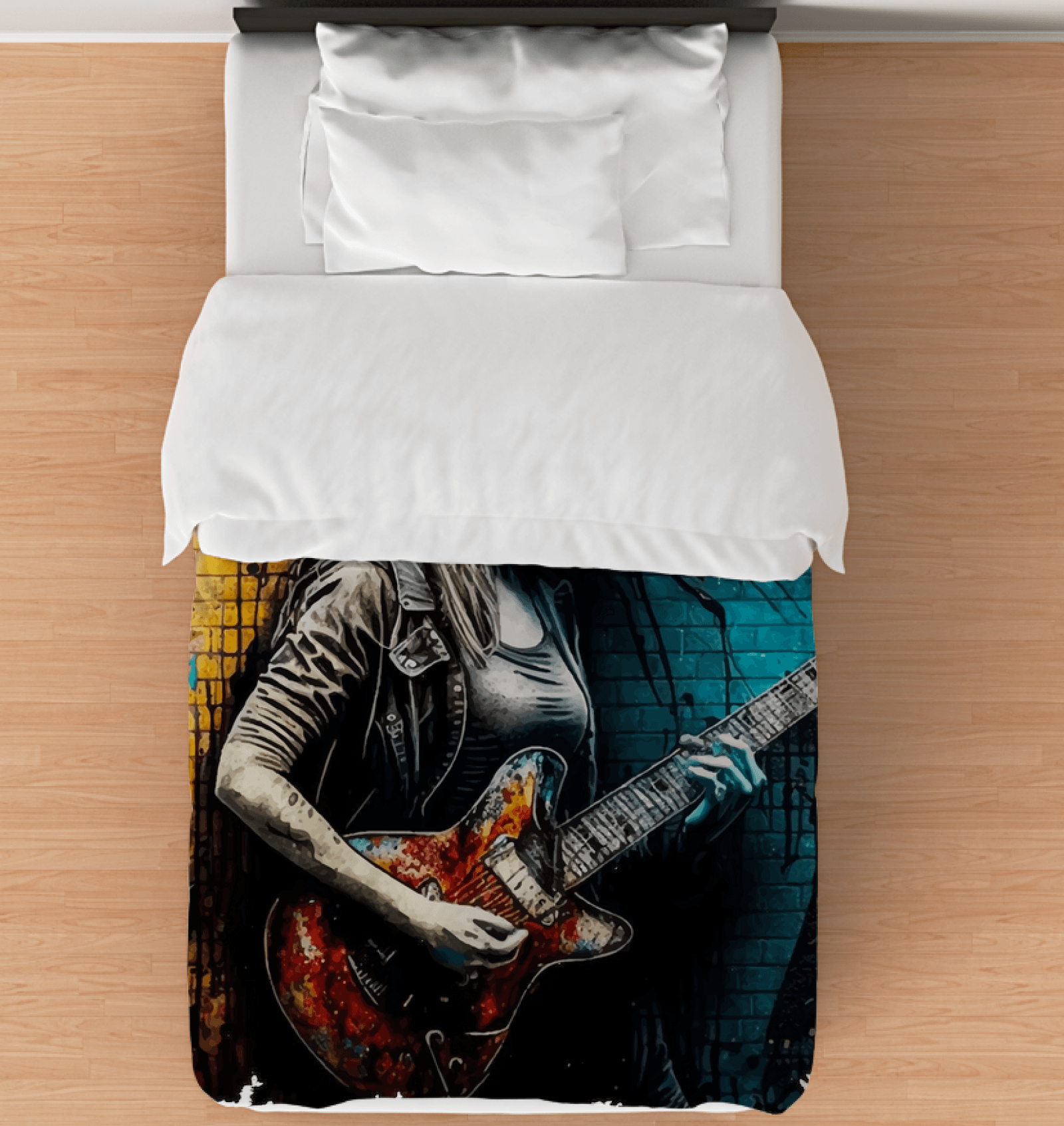 She's Got The Blues Duvet Cover - Beyond T-shirts