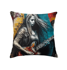 She's Got The Blues Indoor Pillow - Beyond T-shirts