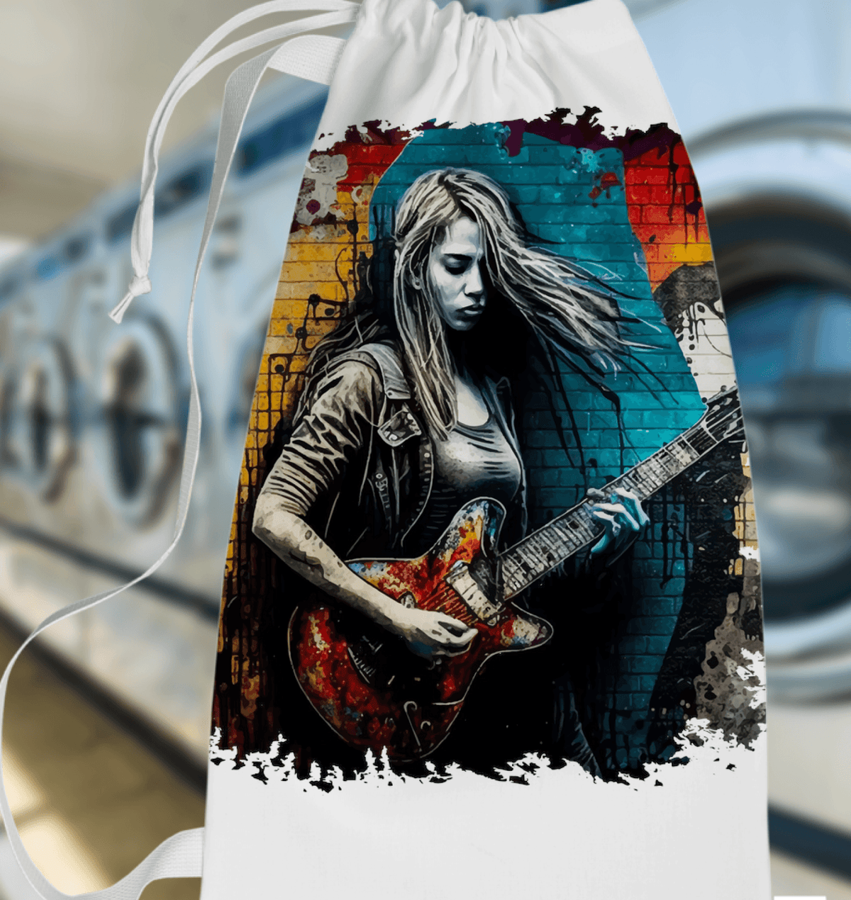 She's Got The Blues Laundry Bag - Beyond T-shirts