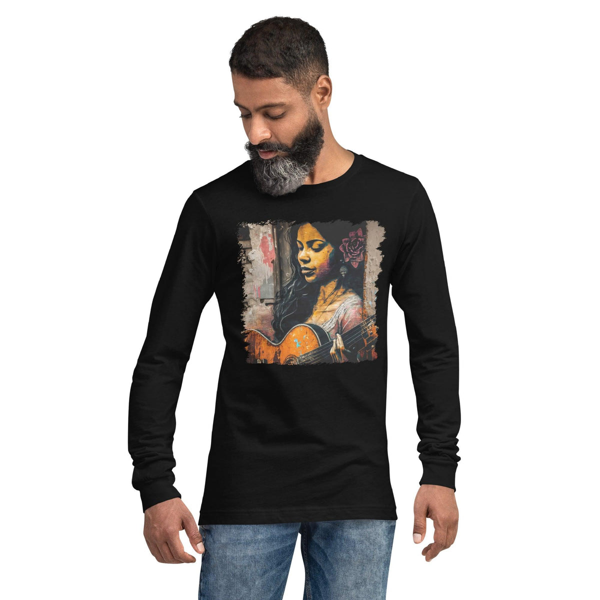 She Strums With Soul Unisex Long Sleeve Tee - Beyond T-shirts