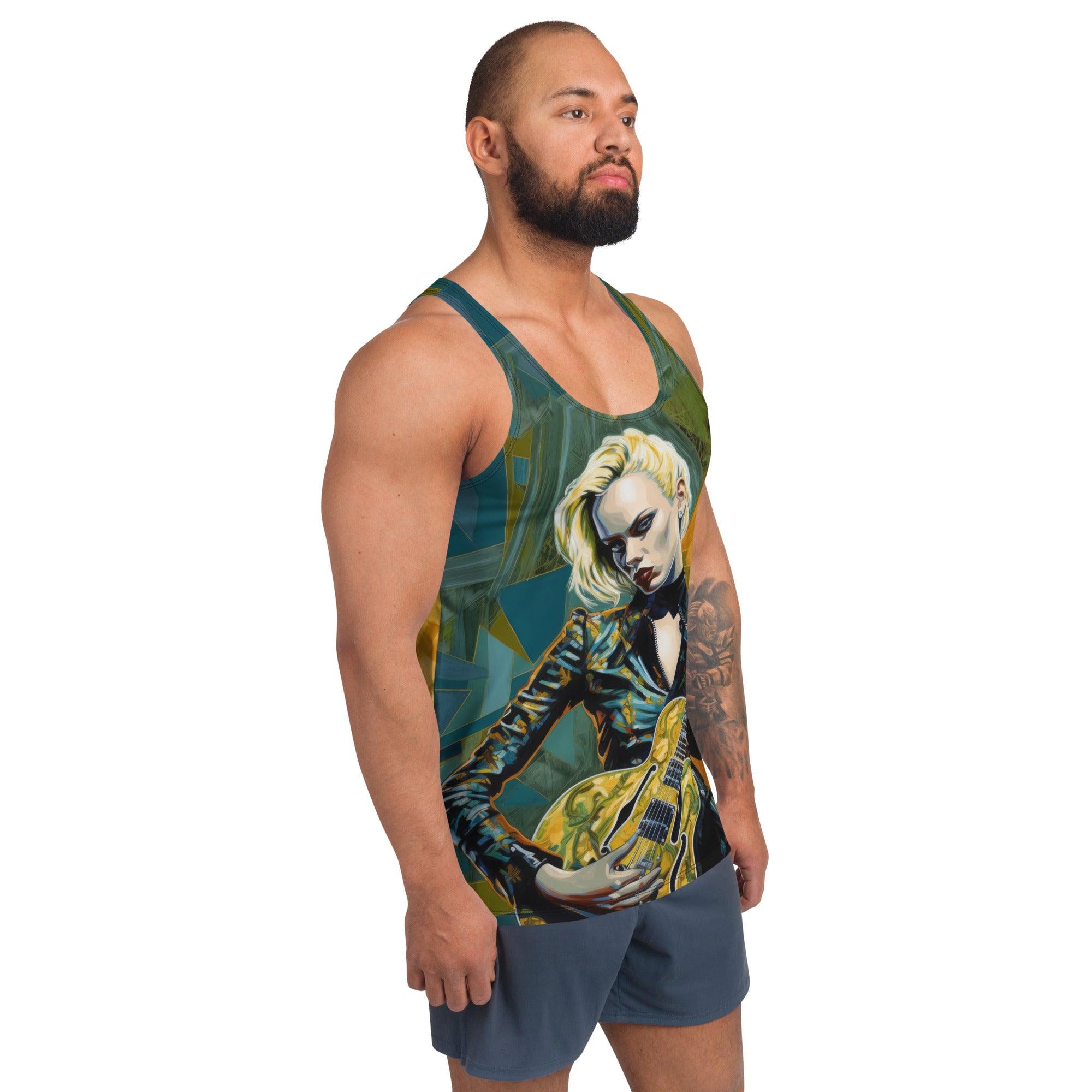 Graphic Tank Top - Guitar Design