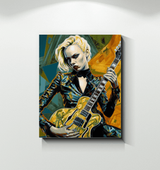 Guitar Is My Best Friend Canvas Art