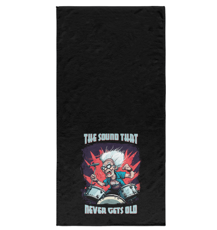 Sound Never Gets Old Bath Towel - Beyond T-shirts